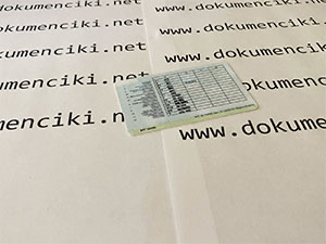 Prawo Jazdy Ukraina kolekcjonerskie